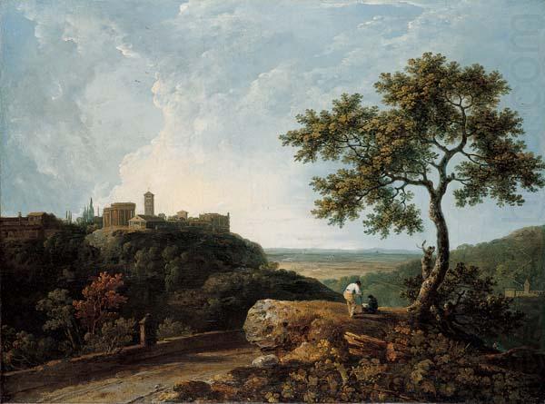 Richard Wilson The Temple of the Sybil and the Campagna,